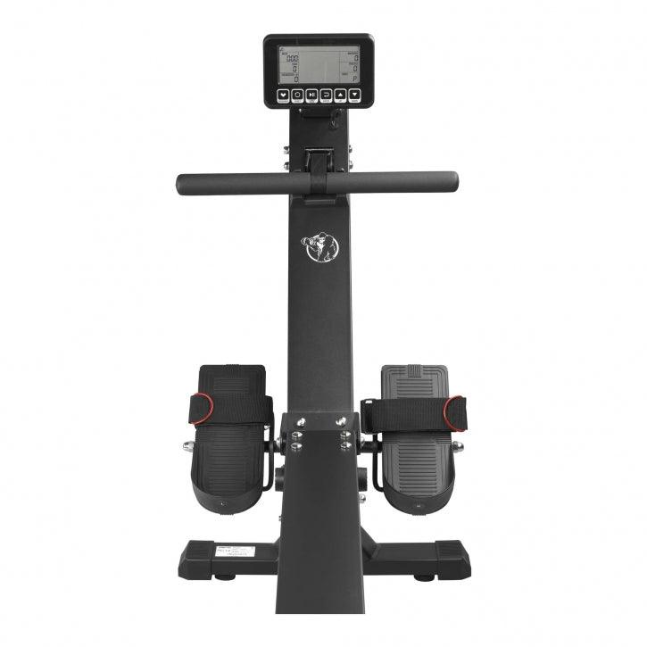 Aparat de vâslit cu apa, negru/rosu - Gorilla Sports Ro