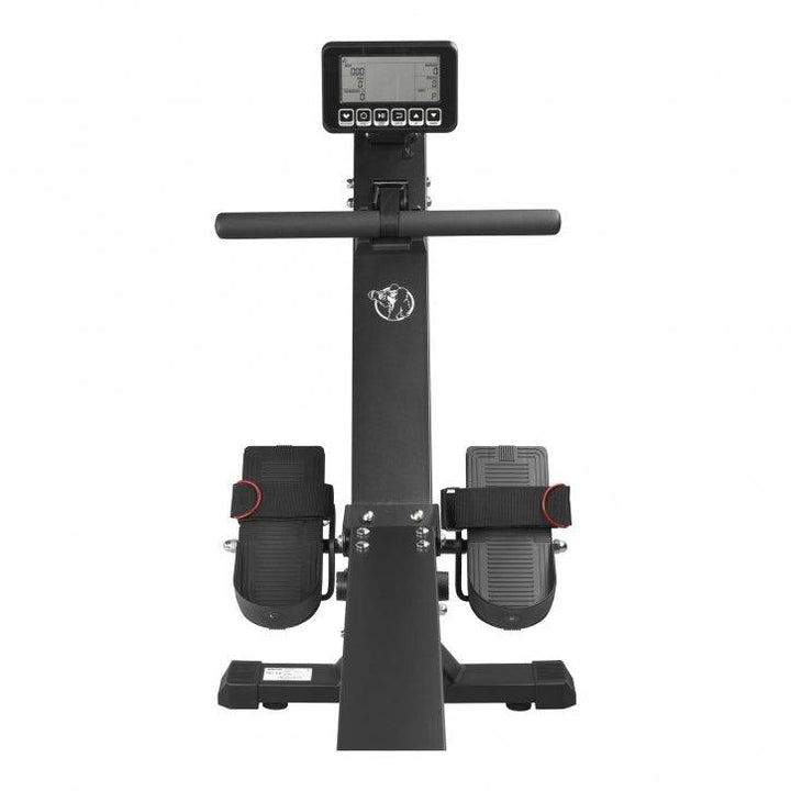 Aparat de vâslit cu apa, negru/rosu - Gorilla Sports Ro