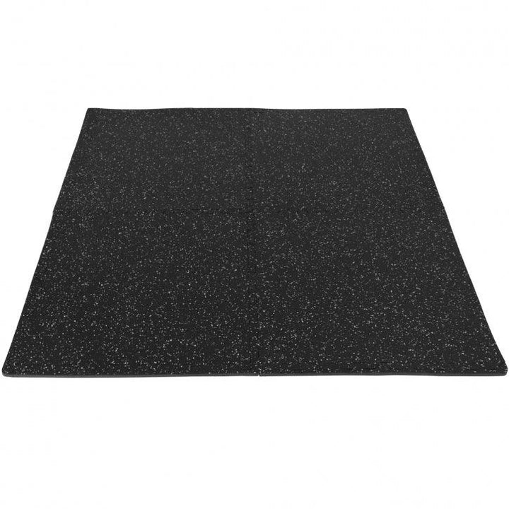 Set de 4 covorase de protectie din cauciuc, negru, Gorilla Sports