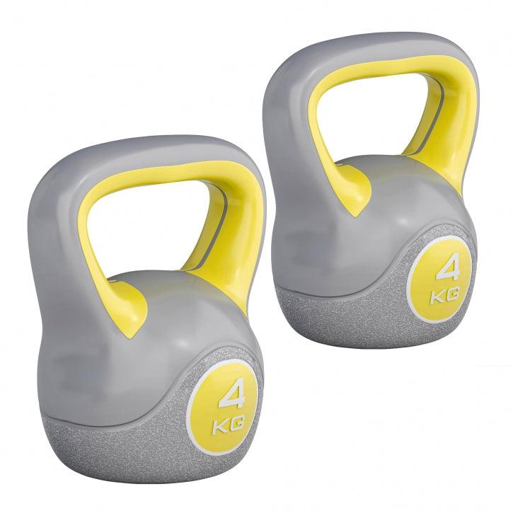 Kettlebell Stylish umplut cu ciment 2-20 KG Gorilla Sports