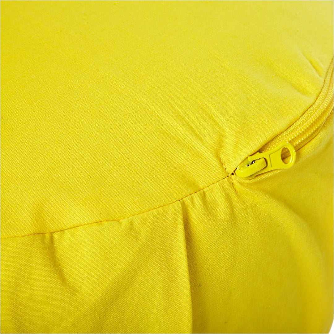 Set curea yoga + perna yoga, albastru deschis/ galben - portocaliu Gorilla Sports