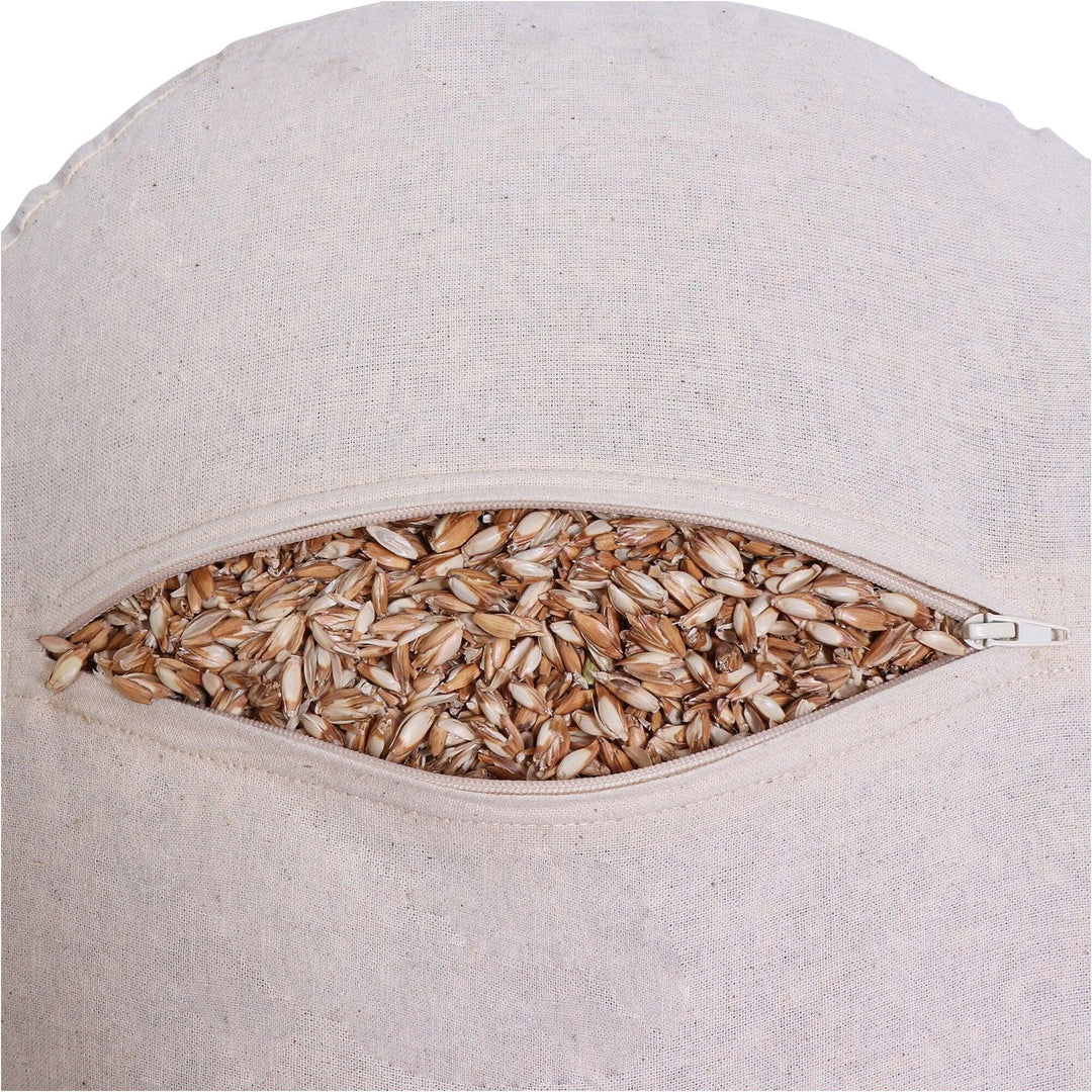 Set curea yoga + perna yoga, albastru deschis/ galben - portocaliu Gorilla Sports