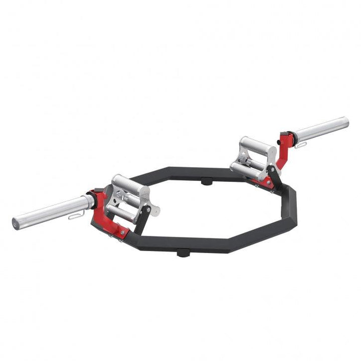 Multi Grip Trap Bar Negru/Roșu - Gorilla Sports Ro