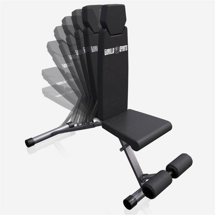 Bancă reglabilă pe înclinație și pliabilă - Gorilla Sports Ro