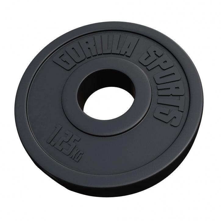 Discuri olimpice umplute cu ciment 1,25-15Kg 50/51mm Gorilla Sports