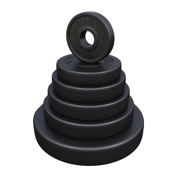 Discuri olimpice umplute cu ciment 1,25-15Kg 50/51mm Gorilla Sports