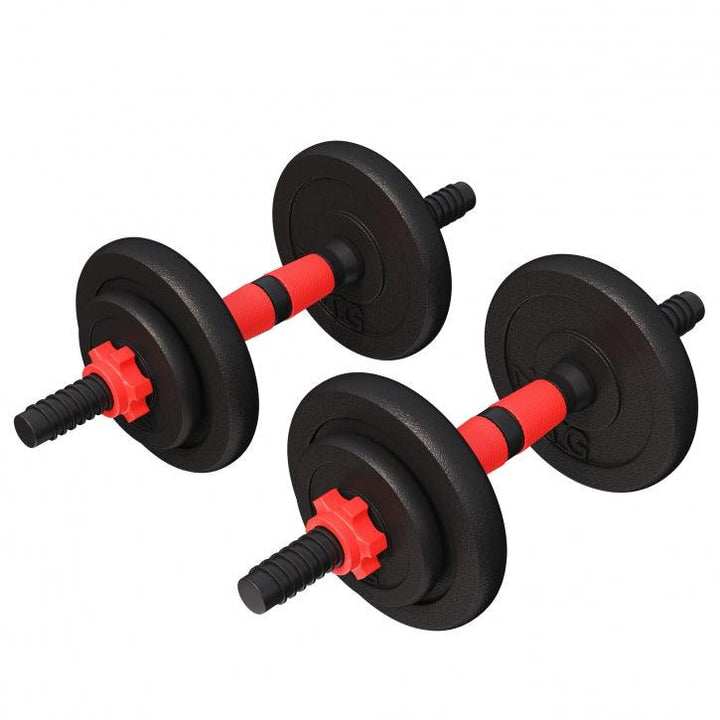 Set de 2 Gantere cu discuri din fonta 15-30 Kg Gorilla Sports