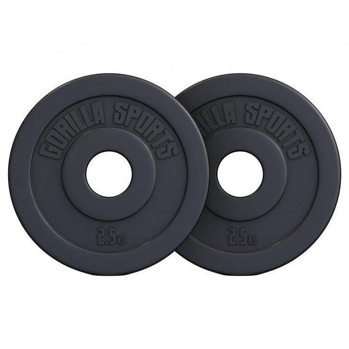 Discuri olimpice umplute cu ciment 1,25-15Kg 50/51mm Gorilla Sports