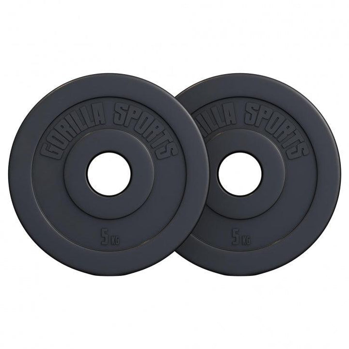 Discuri olimpice umplute cu ciment 1,25-15Kg 50/51mm Gorilla Sports
