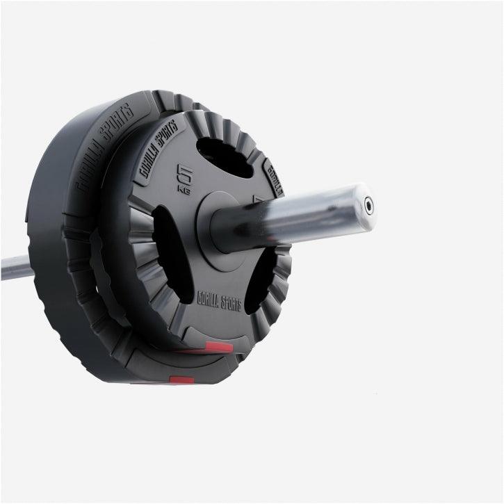 Discuri Olimpice cu Grip umplute cu ciment 1,25 kg - 15 kg 50/51mm Gorilla Sports