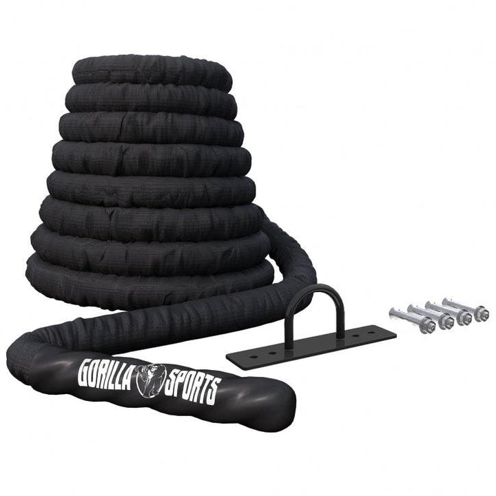 Sfoara fitness 9 metri cu suport de montare inclus Gorilla Sports