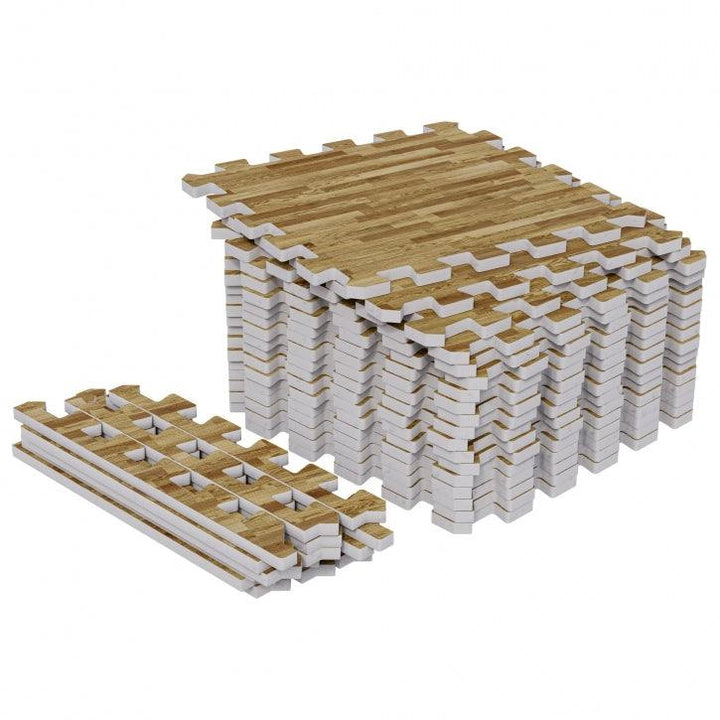 Set de 18 covorase de protectie, 30 x 30 cm, Multiple Culori, Gorilla Sports