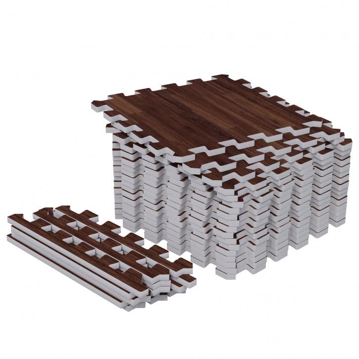 Set de 18 covorase de protectie, 30 x 30 cm, Multiple Culori, Gorilla Sports