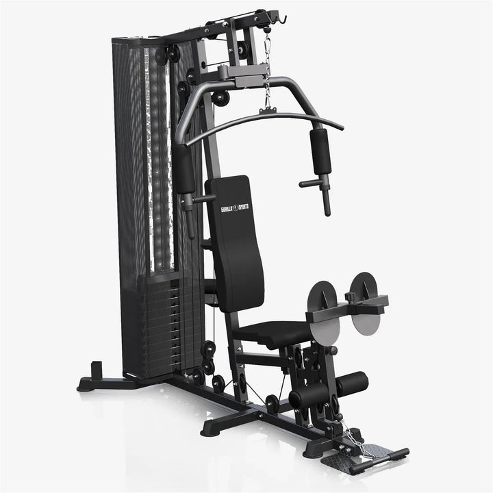 Statie de fitness multifunctionala, 218 x 204 x 106, negru, Gorilla Sports