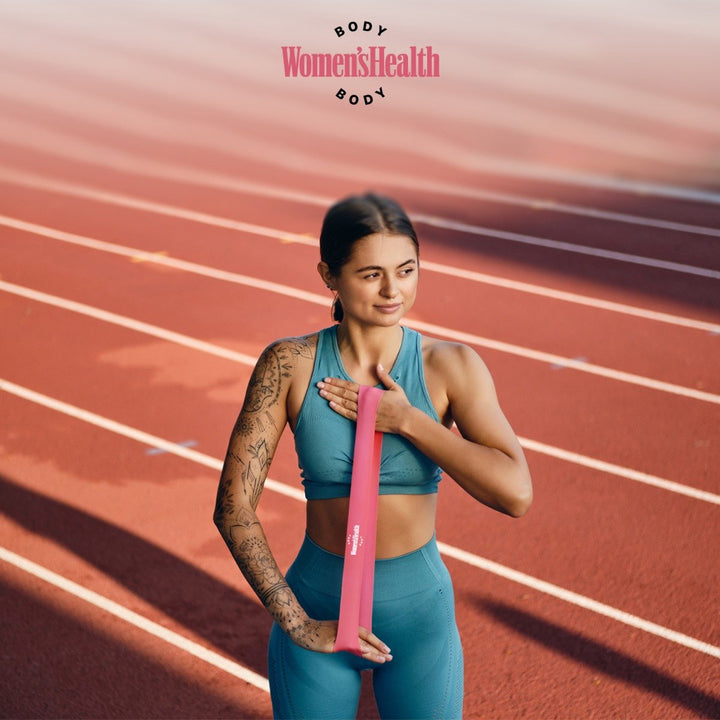 Bandă de fitness, roz, Lukadora