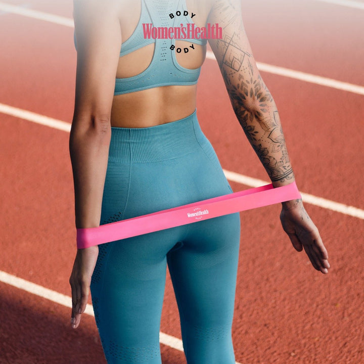 Bandă de fitness, roz, Lukadora