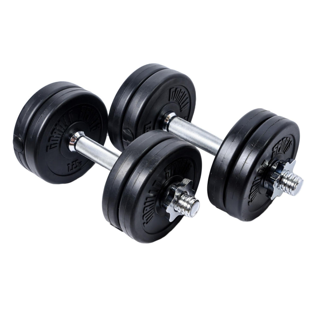 Set gantere de 15kg - Gorilla Sports Ro