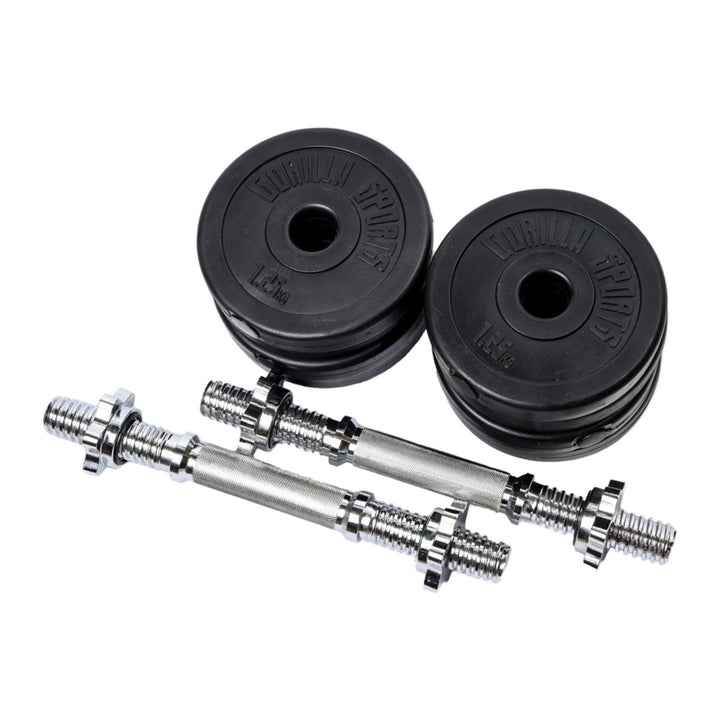 Set gantere de 15kg - Gorilla Sports Ro