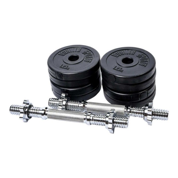 Set gantere de 15kg - Gorilla Sports Ro