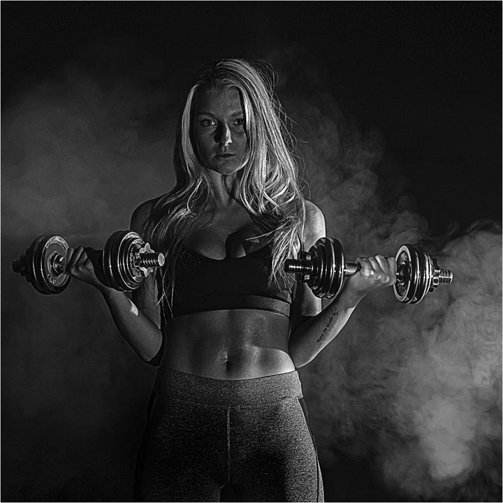 Bara pentru gantere MOVIT®, greutate 2,25 kg - Gorilla Sports Ro