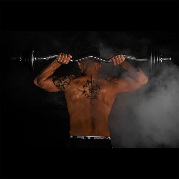 Bara SZ, MOVIT®, 120 cm, crom, piulite in stea - Gorilla Sports Ro