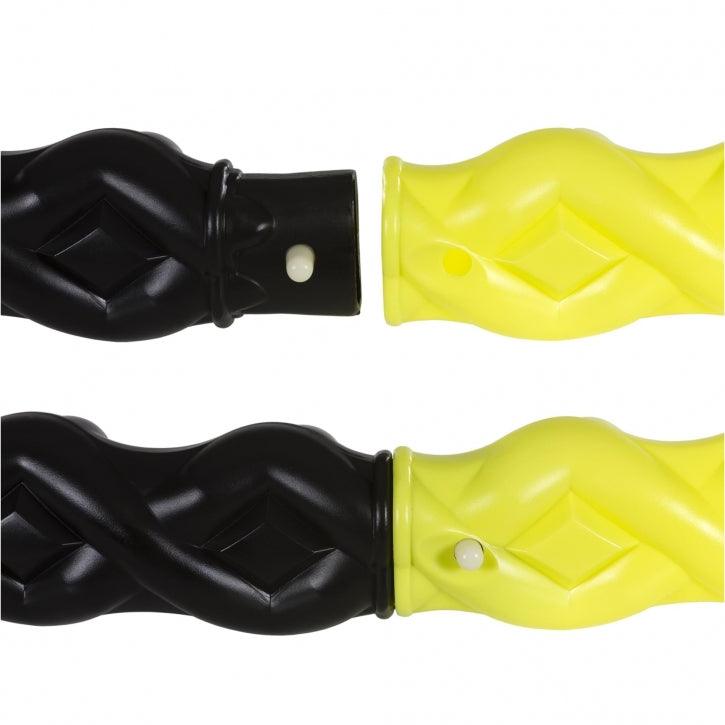 Cerc fitness pentru antrenament gimnastica si slabit, Hula Hoop, Ø 96 - 110 cm, 48 - 80 magneti MOVIT