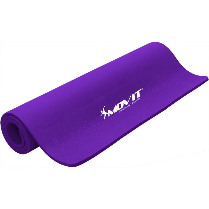 Covoras de gimnastica, MOVIT®, 190 x 60 x 1,5cm, Lila - Gorilla Sports Ro