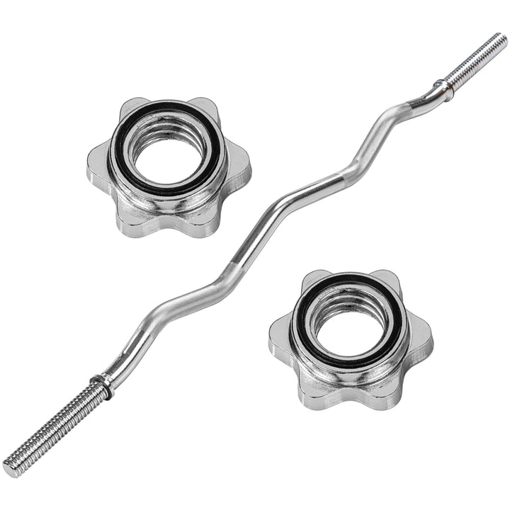 Bara, MOVIT®, 130 cm, crom, piulite in stea - Gorilla Sports Ro