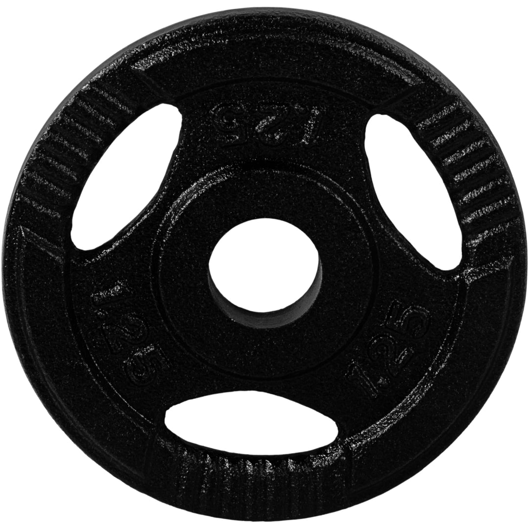 Set de 4 discuri x 1,25 Kg, MOVIT®, greutate 5 kg, fonta, prindere - Gorilla Sports Ro