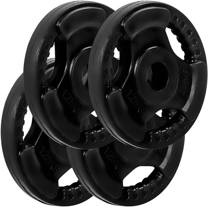 Set de 4 discuri x 1,25 Kg, MOVIT®, greutate 5 kg, fonta - Gorilla Sports Ro