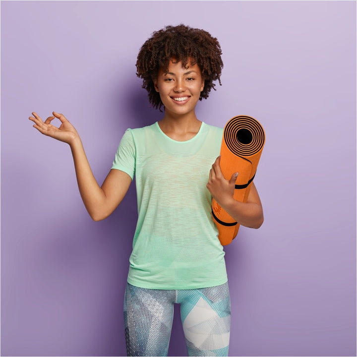 Covoras de gimnastica, MOVIT®, 190 x 100 x 0,6cm, roz - Gorilla Sports Ro