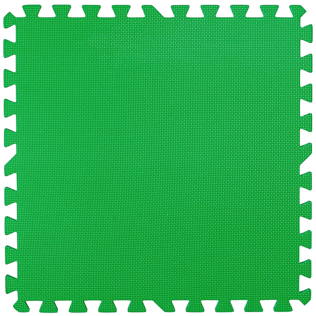 Set de 8 covorase de protectie, MOVIT®, 3m², verde - Gorilla Sports Ro