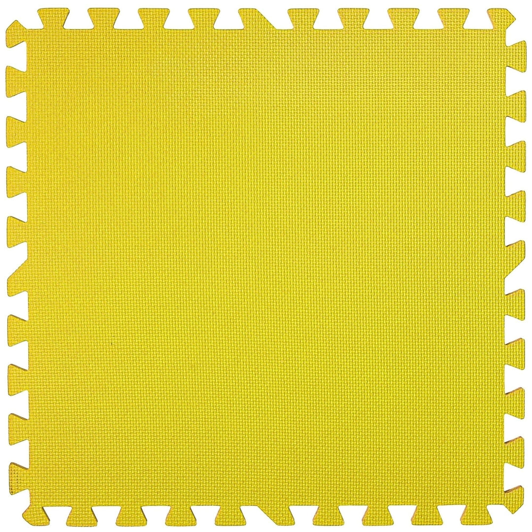 Set de 8 covorase de protectie, MOVIT®, 3m², galben - Gorilla Sports Ro