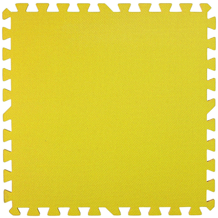 Set de 8 covorase de protectie, MOVIT®, 3m², galben - Gorilla Sports Ro