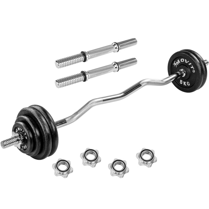 Set gantere MOVIT® 40 kg - Gorilla Sports Ro