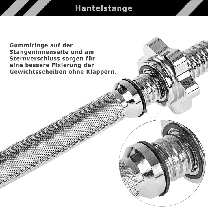 Set gantere MOVIT® 40 kg - Gorilla Sports Ro