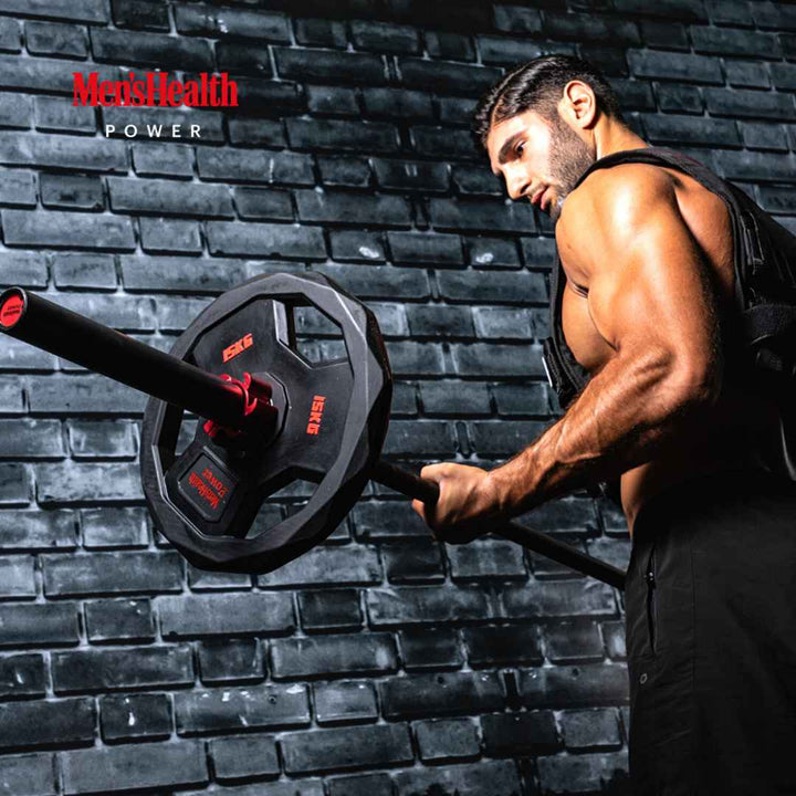 Discuri olimpice, 50/51 mm, 1.25 - 2.5 KG, negru, Lukadora