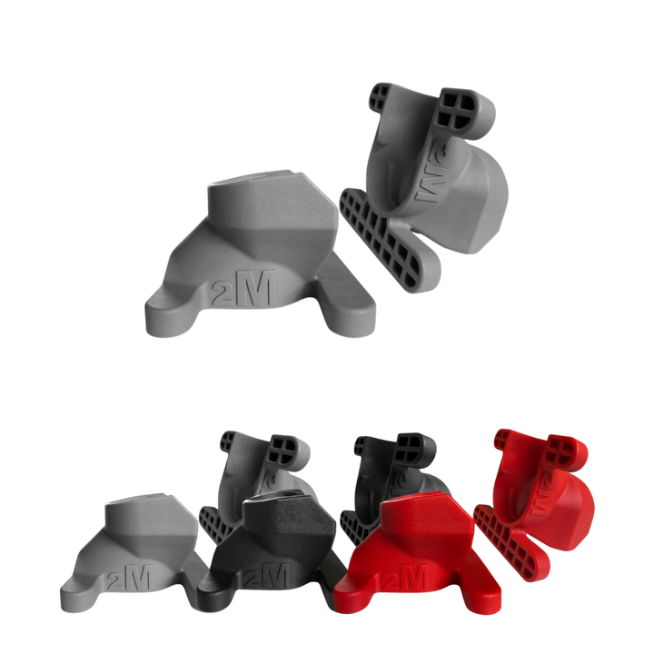 Piulita de gantere Easy Click din plastic pentru bare de gantere de 30/31 mm, Multiple Culori, set de 2, 2M