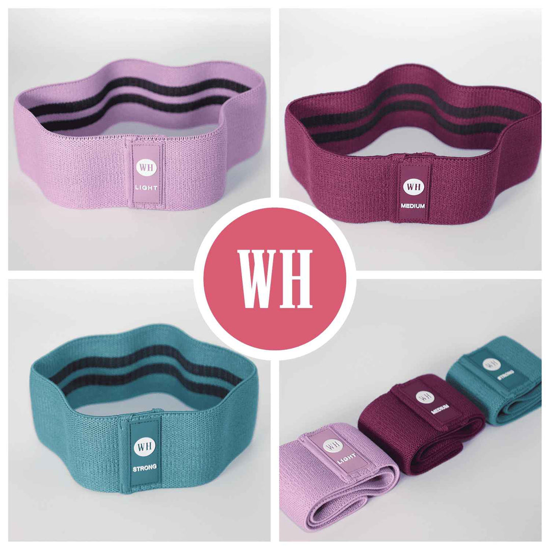 Set de 3 benzi de rezistență, Lukadora