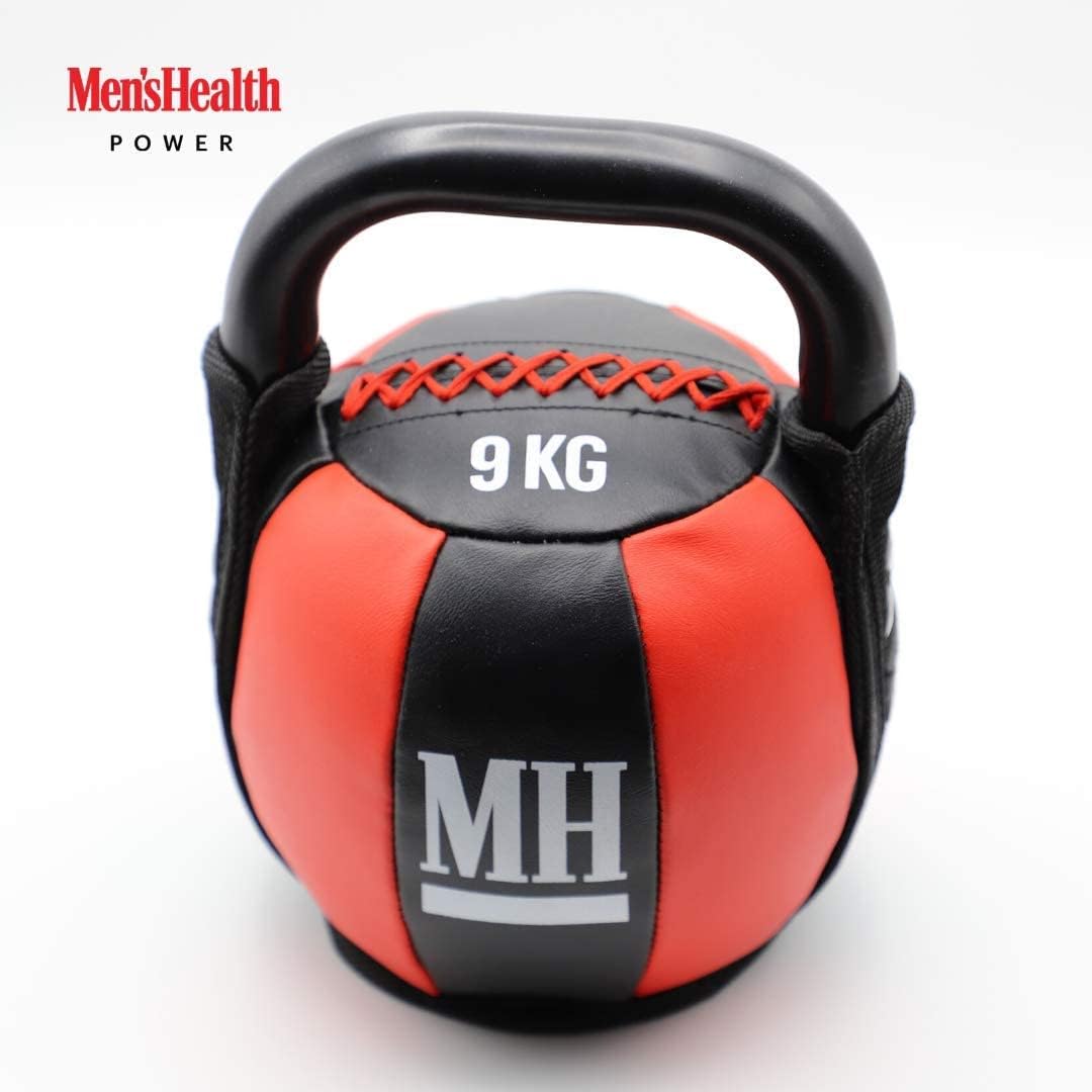 Kettlebell cu înveliș moale și mâner, greutate 6–12 KG, Lukadora