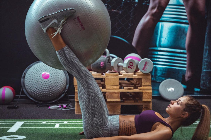 Minge de gimnastică, 55 - 65 CM, Lukadora