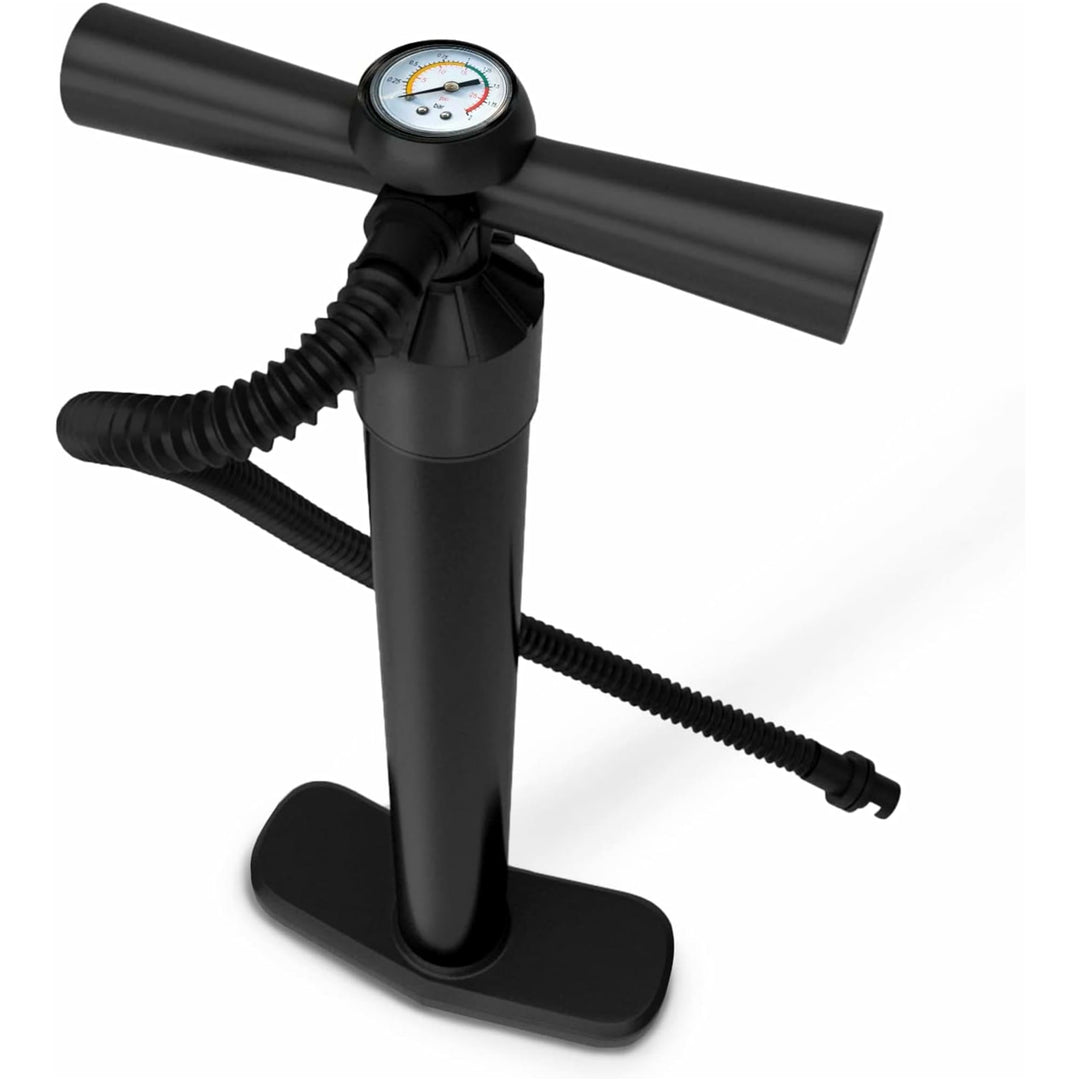 Pompa de aer, portabila, cu manometru, Physionics - Gorilla Sports Ro