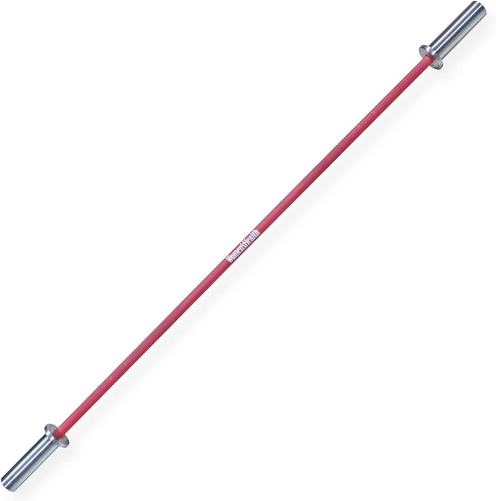 Bară olimpica, 50/51 mm, roz, 10 KG, Lukadora