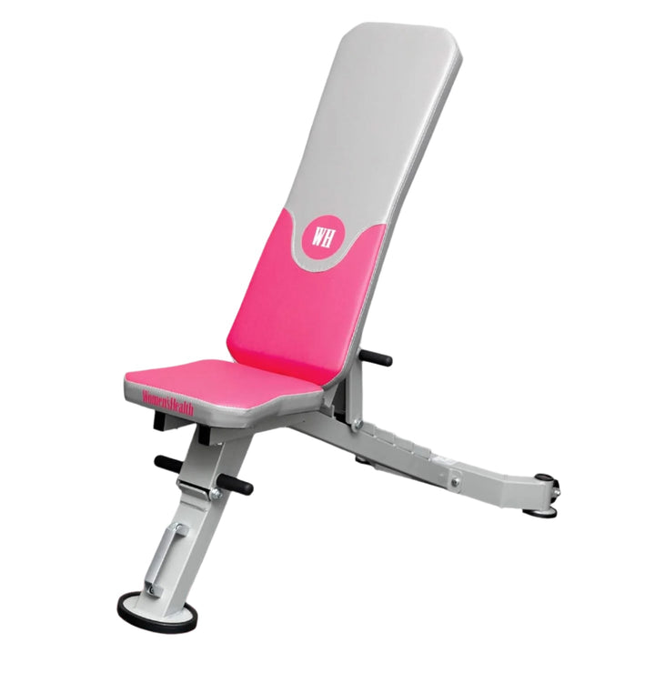 Bancă înclinată reglabilă – roz/gri, Lukadora