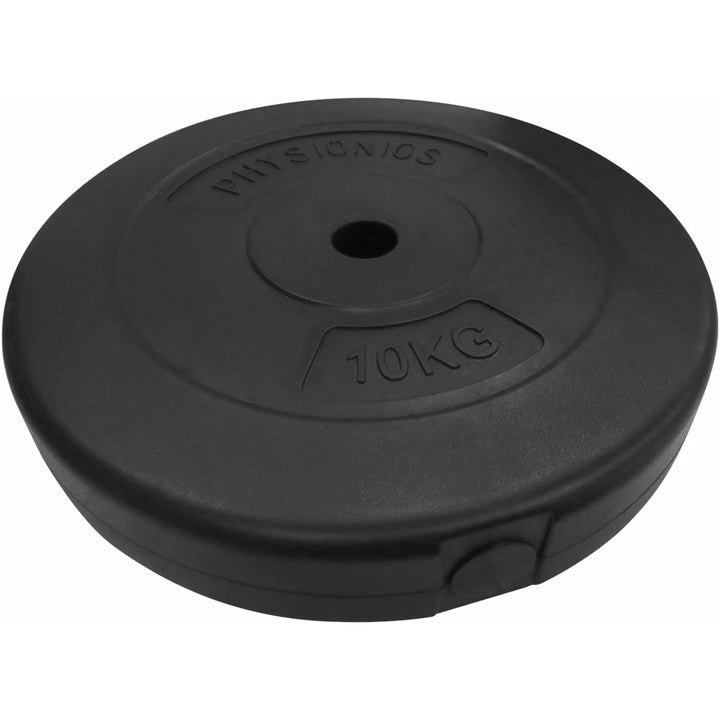 Set discuri din plastic umplute cu cimnet, 2 x 7.5kg, Physionics - Gorilla Sports Ro