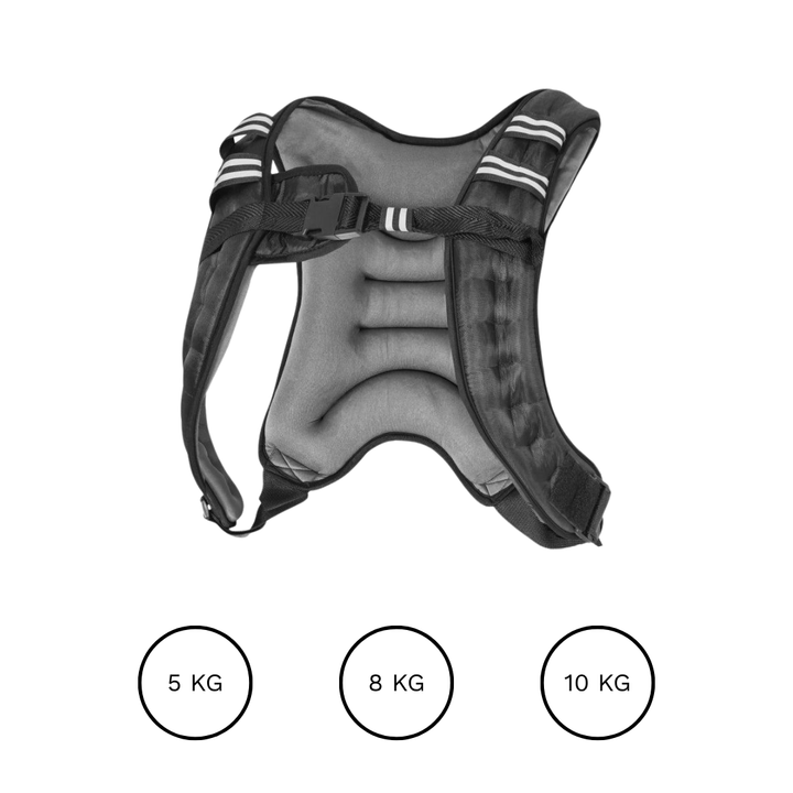 Vestă cu greutăți X-Style 5-10kg Gorilla Sports