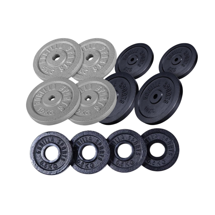 Disc din fontă 0,5-30 kg 30/31 mm Gorilla Sports