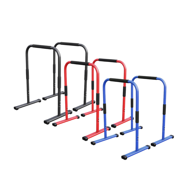 Push Up Stand Negru/Roșu/Albastru Gorilla Sports