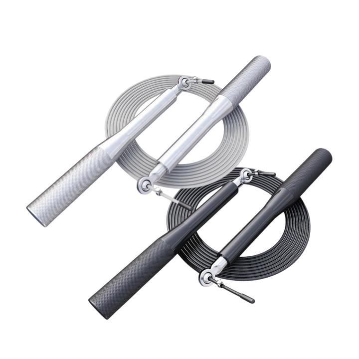 Coarda de sarit din aluminiu 300cm negru/argintiu Gorilla Sports