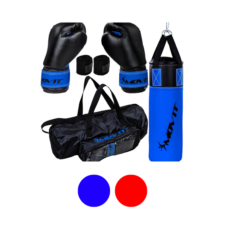 Set de 4 - 8 produse, sac de box, pentru copii, Multiple Culori MOVIT